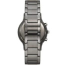 Emporio Armani Analog Chronograph Black Dial Black Steel Strap Watch For Men - AR11531